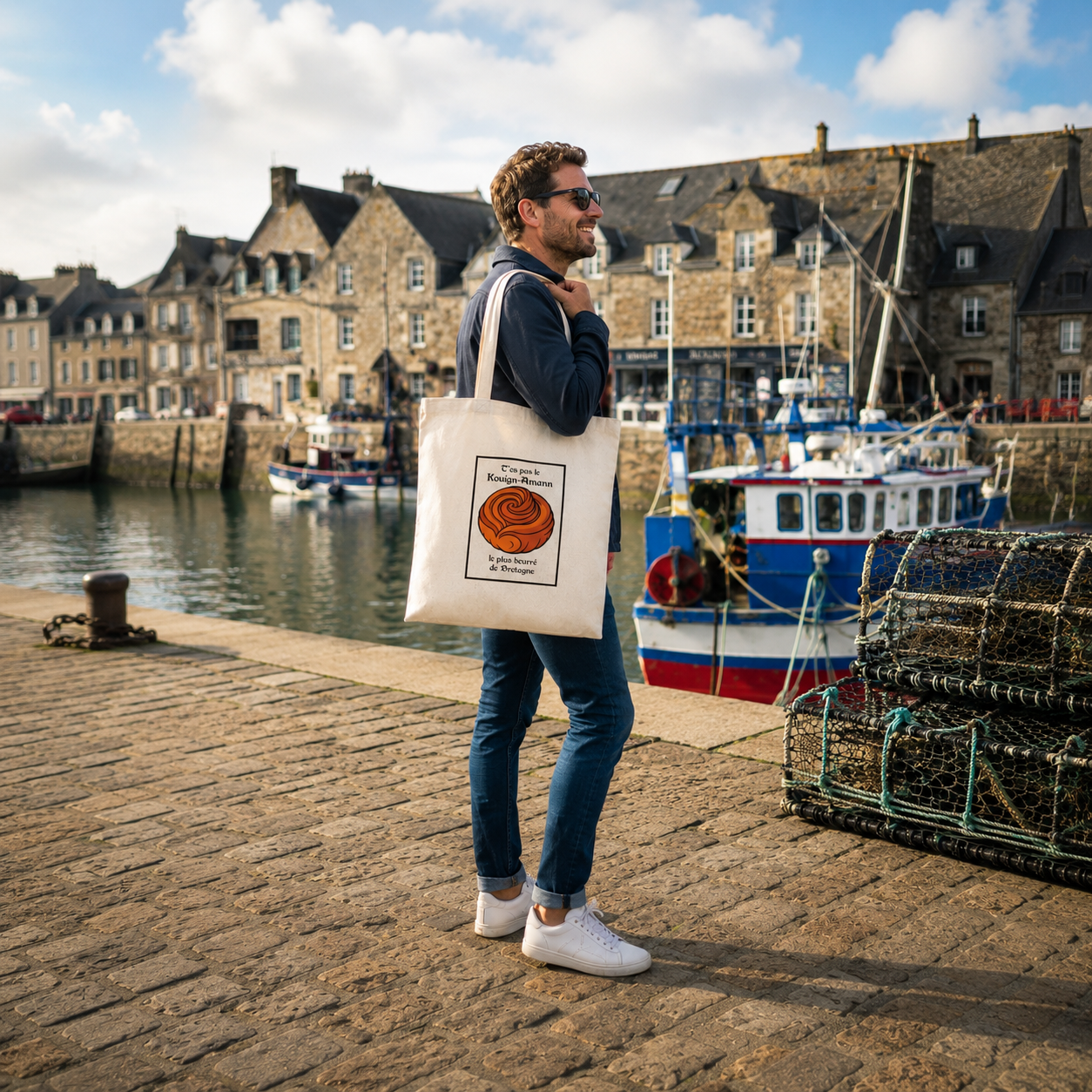 Tote bag “T’es pas le Kouign-Amann le plus beurré de Bretagne” – Image 2