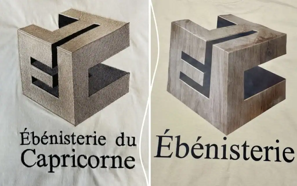 broderie ou impression numérique DTF professionnelle Aela Creations Bretagne